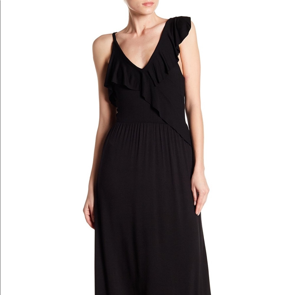 NWT [Vanity Room] Black Maxi Dress